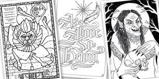 Illustration for article titled The Occult Activity Book Is Back With More Witchy, Creative Fun